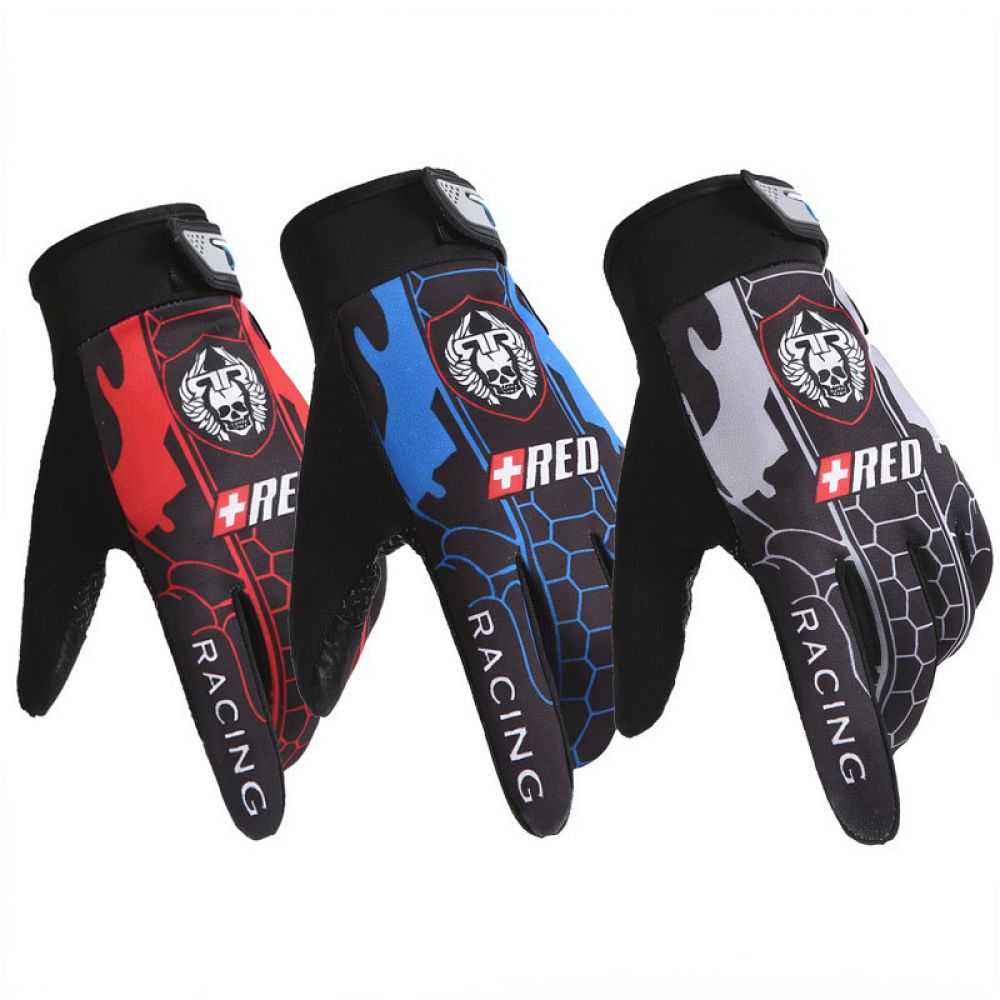 Cycling Gear And Equipment - Luvas de ciclismo unissex, com tela