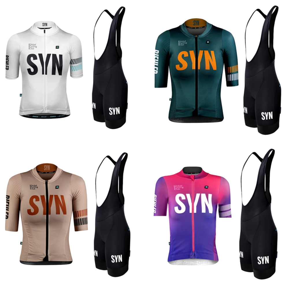 Cycling Bib Shorts - SYNDICATE-Conjunto feminino ciclista em equipe, shorts
