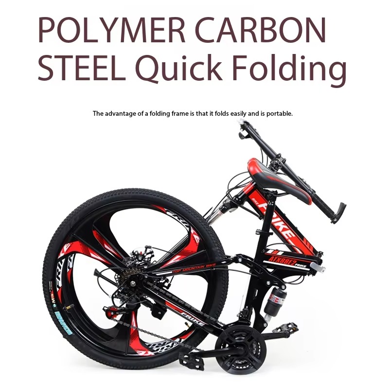 Carbon Bike Frame - Bicicleta de Montanha Airo Dobrável 17