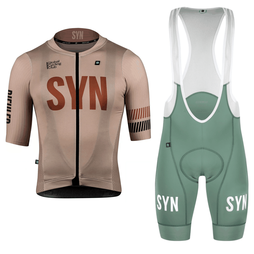 Cycling Bib Shorts - SYN-Shorts masculinos de ciclismo de manga